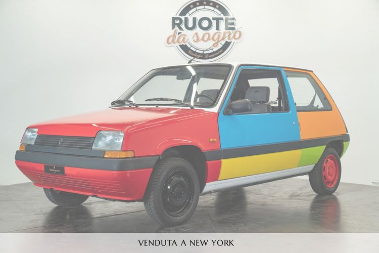 Renault Super 5 GTL "Ettore Sottsass" - Esemplare unico